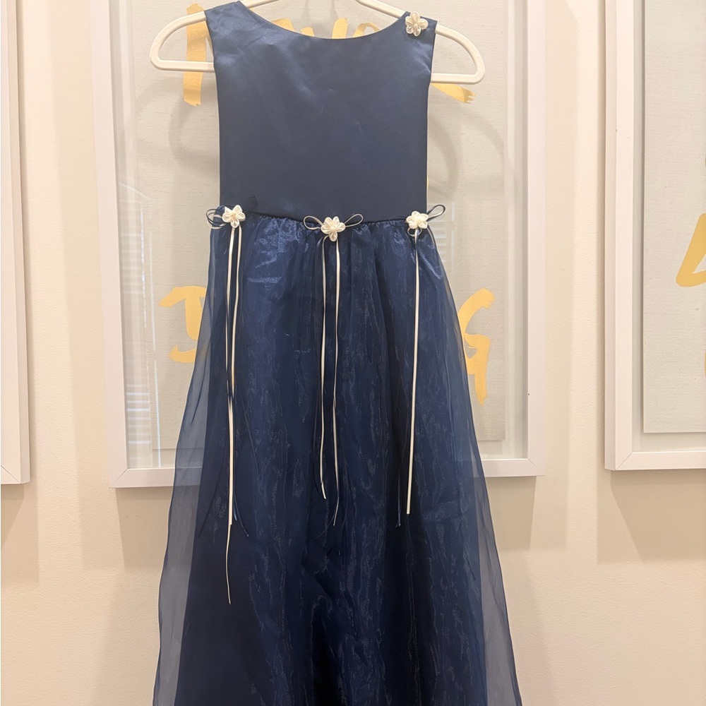 Kid's Dream Elegant Navy Gown
